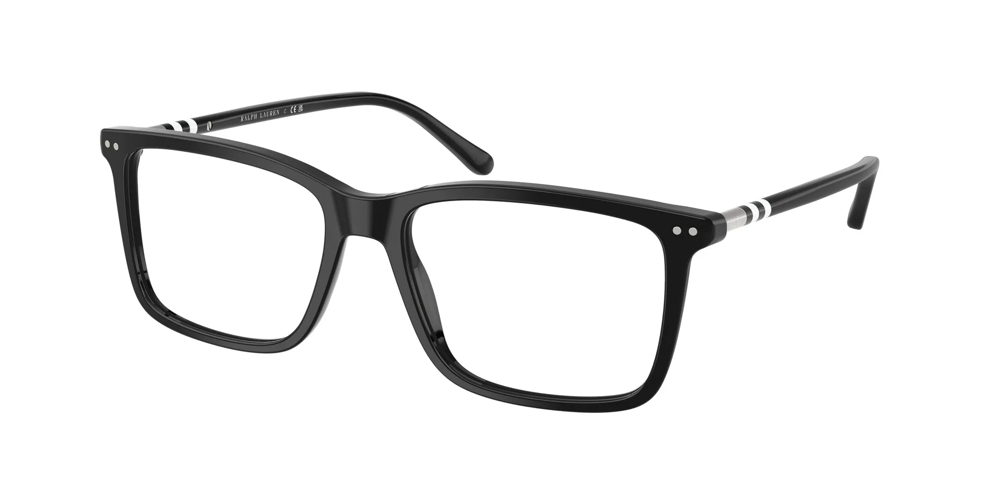 Polo Ralph Lauren PH2287 5001 Montature da vista Acetato Nero Squadrata Normale - immagine 1