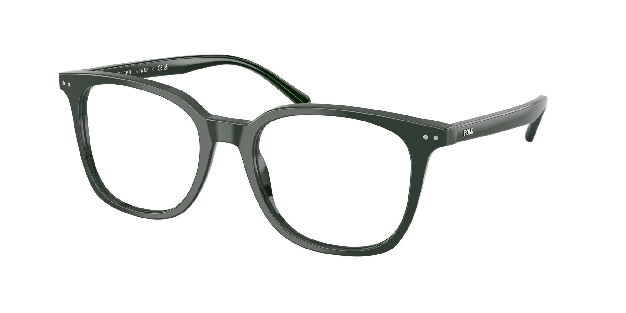Polo Ralph Lauren PH2256 6140 Montature da vista Acetato Verde Pillow Normale - immagine 1
