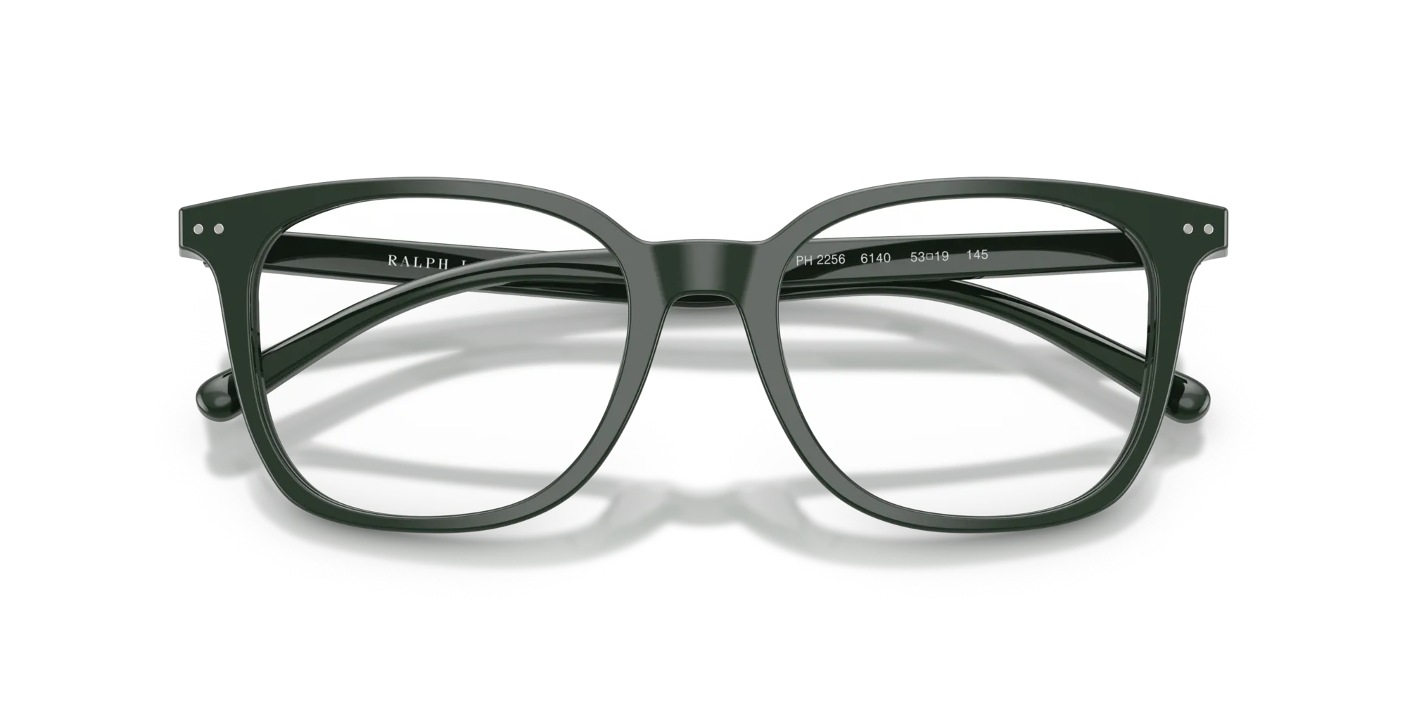 Polo Ralph Lauren PH2256 6140 Montature da vista Acetato Verde Pillow Normale - immagine 2