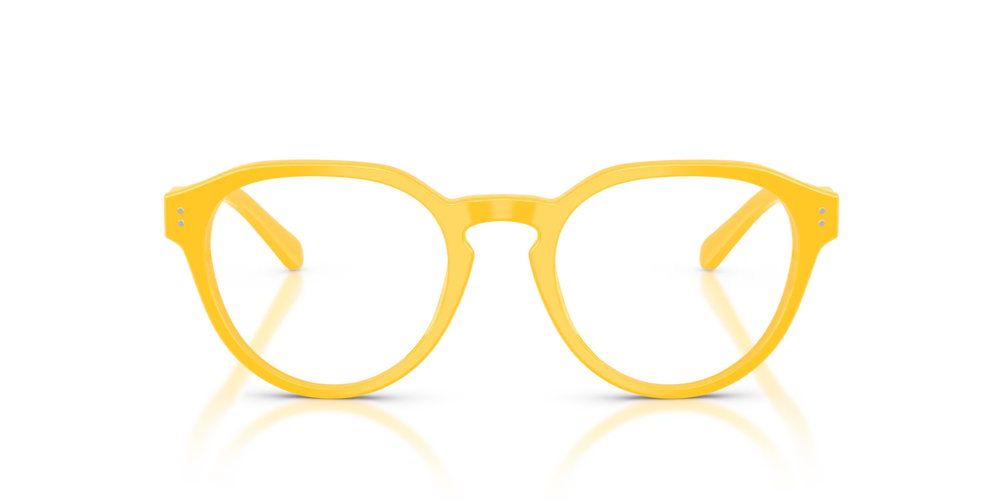 Polo Ralph Lauren PH2233 5420 Montature da vista Acetato Giallo Pantos Normale - immagine 3