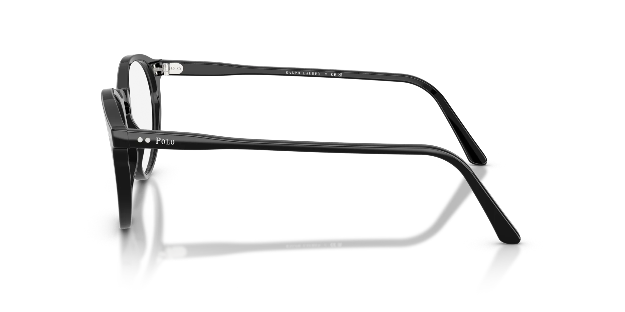 Polo Ralph Lauren PH2083 5523 Montature da vista Acetato Nero Pantos Normale - immagine 4