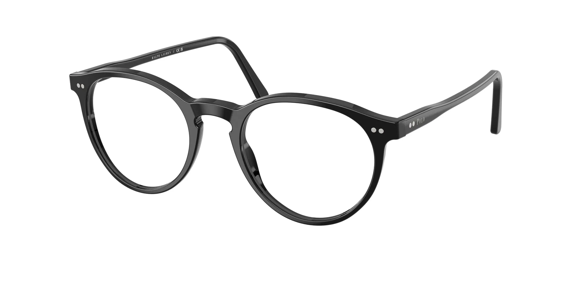 Polo Ralph Lauren PH2083 5523 Montature da vista Acetato Nero Pantos Normale - immagine 1