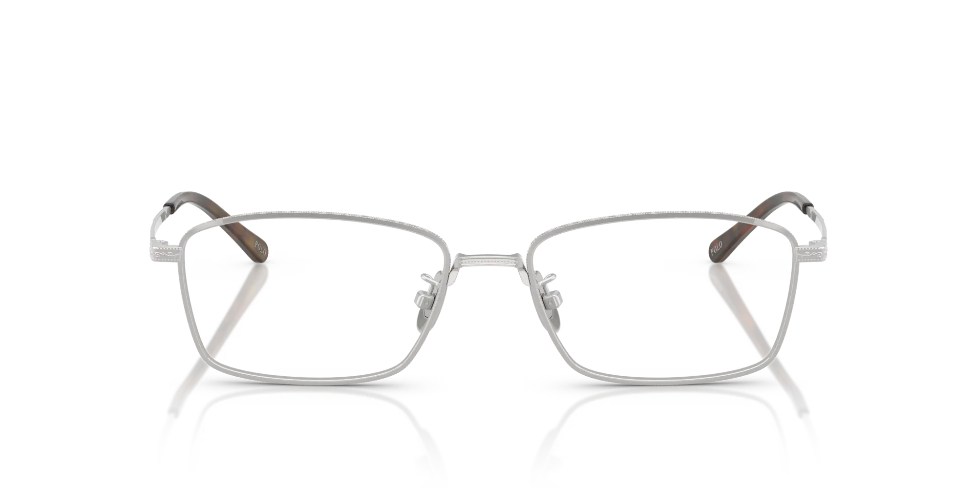 Polo Ralph Lauren PH1240TD 9030 Montature da vista Titanio Argento Squadrata Normale - immagine 3