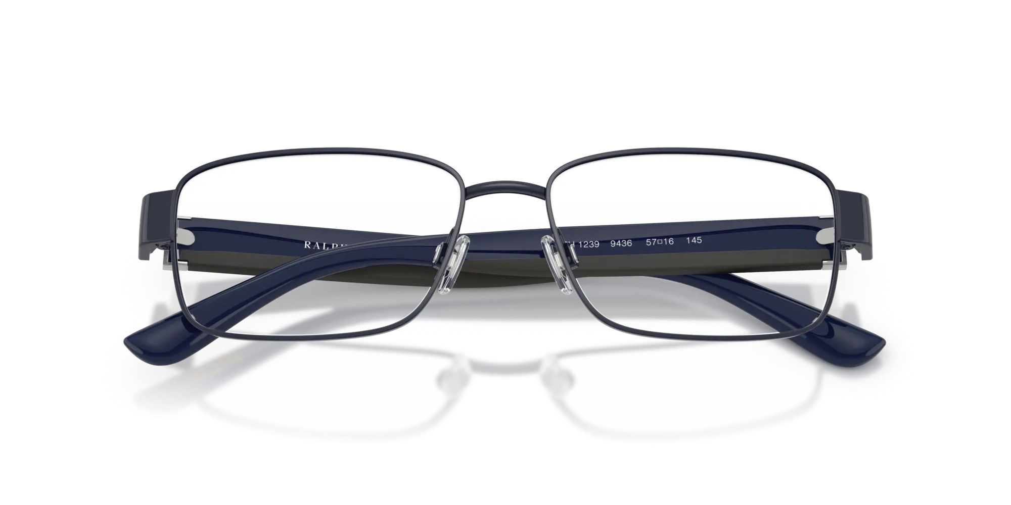 Polo Ralph Lauren PH1239 9436 Montature da vista Metallo Blu Squadrata Normale - immagine 2