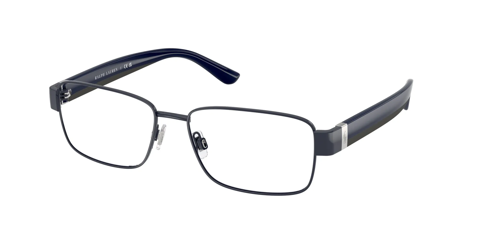 Polo Ralph Lauren PH1239 9436 Montature da vista Metallo Blu Squadrata Normale - immagine 1