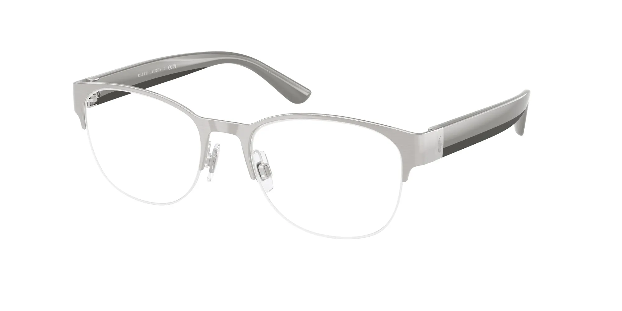 Polo Ralph Lauren PH1238 9423 Montature da vista Metallo Argento Rotonda Normale - immagine 1