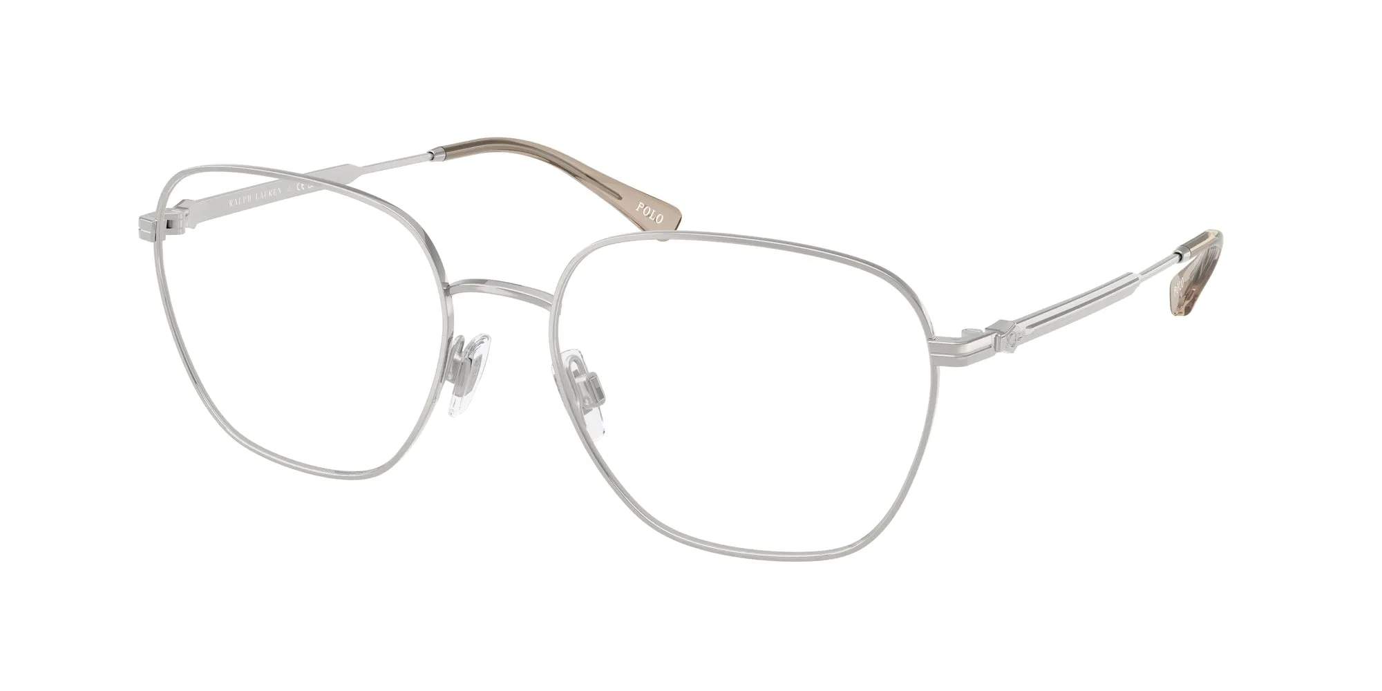 Polo Ralph Lauren PH1237 9423 Montature da vista Metallo Argento Geometrica Normale - immagine 1