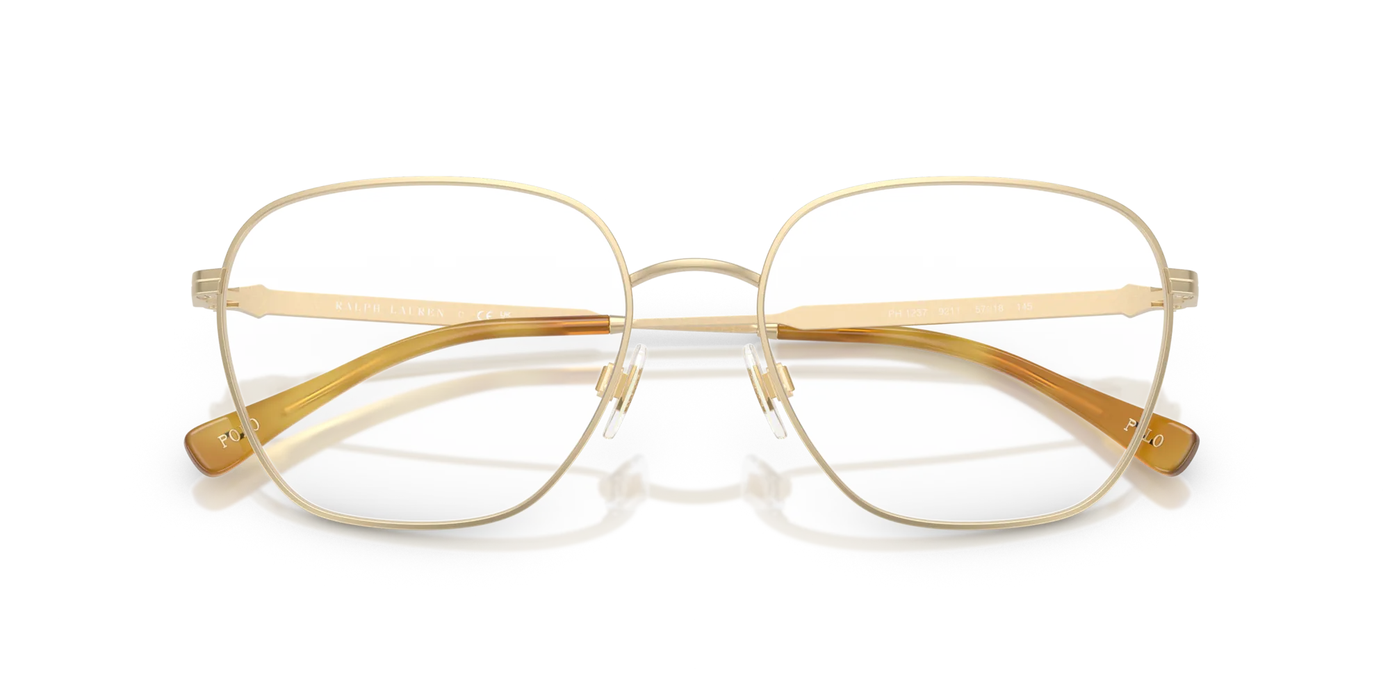 Polo Ralph Lauren PH1237 9211 Montature da vista Metallo Oro Geometrica Normale - immagine 2