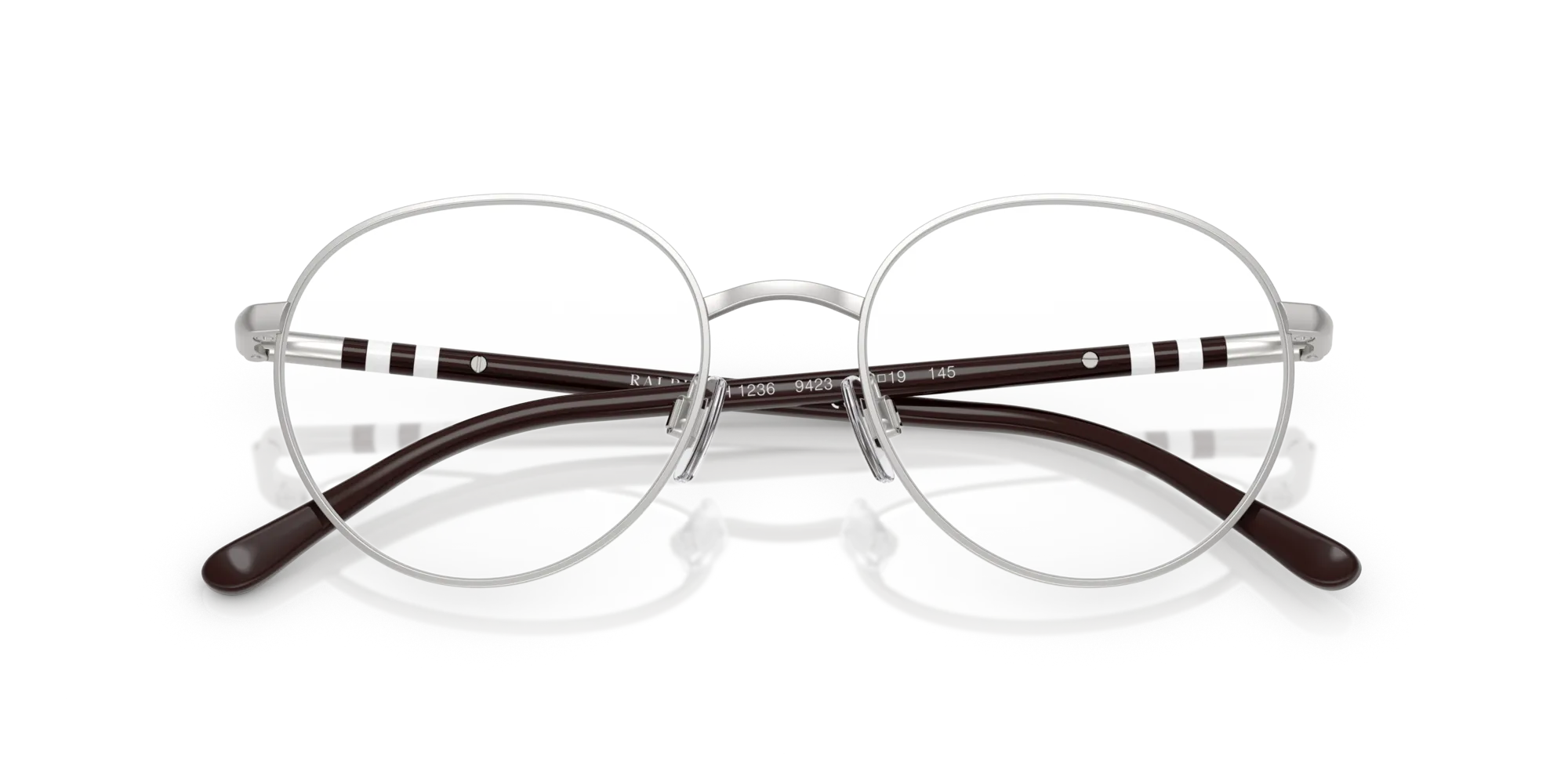 Polo Ralph Lauren PH1236 9423 Montature da vista Metallo Argento Rotonda Normale - immagine 2