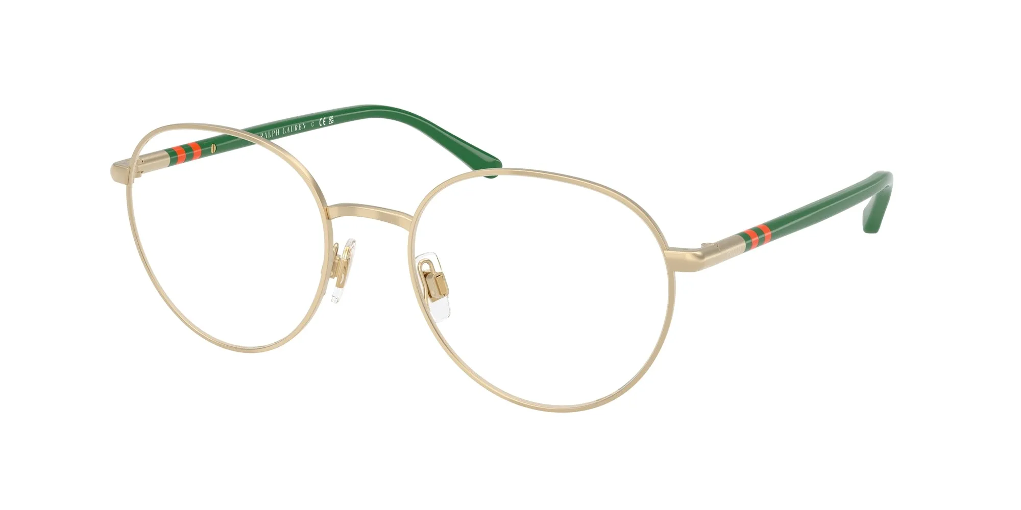 Polo Ralph Lauren PH1236 9211 Montature da vista Metallo Oro Rotonda Normale - immagine 1