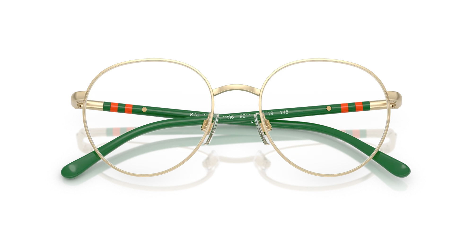 Polo Ralph Lauren PH1236 9211 Montature da vista Metallo Oro Rotonda Normale - immagine 2