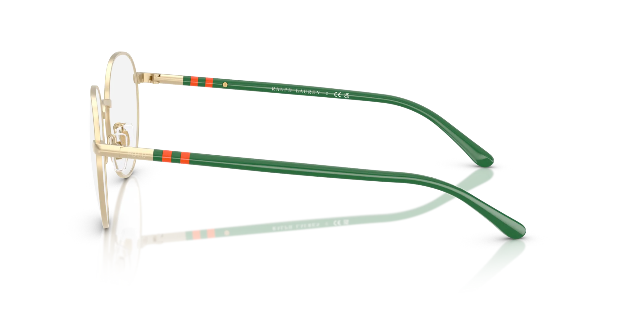 Polo Ralph Lauren PH1236 9211 Montature da vista Metallo Oro Rotonda Normale - immagine 4