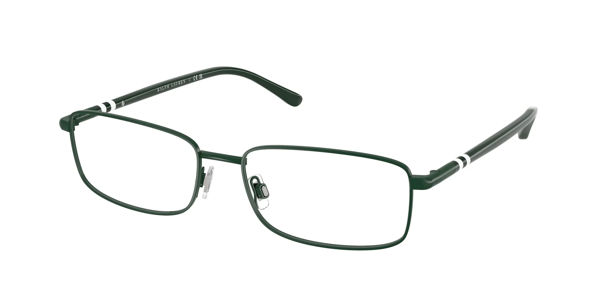 Polo Ralph Lauren PH1235 9482 Montature da vista Metallo Verde Squadrata Normale - immagine 1