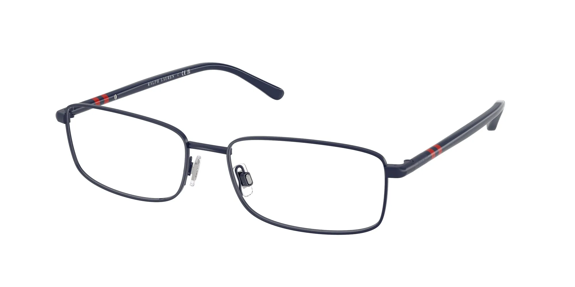 Polo Ralph Lauren PH1235 9273 Montature da vista Metallo Blu Squadrata Normale - immagine 1