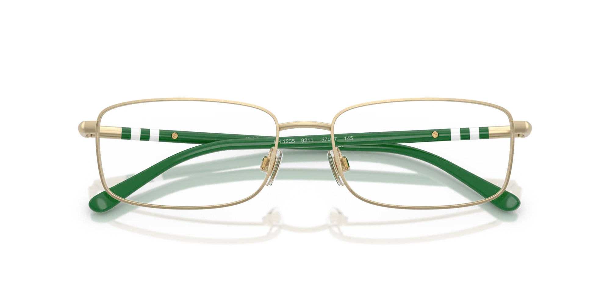 Polo Ralph Lauren PH1235 9211 Montature da vista Metallo Oro Squadrata Normale - immagine 2
