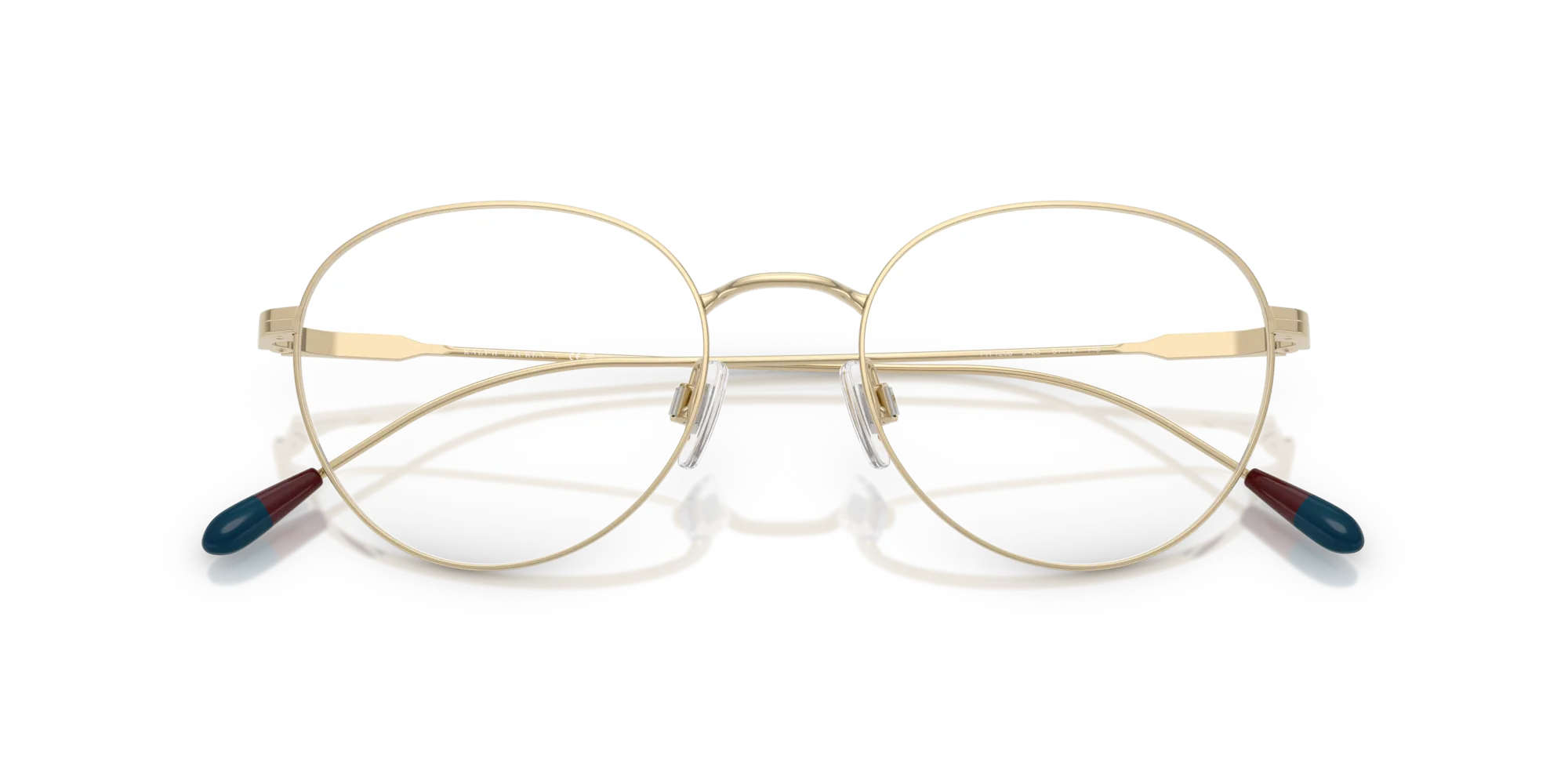 Polo Ralph Lauren PH1208 9425 Montature da vista Metallo Oro Trasparente Rotonda Normale - immagine 2