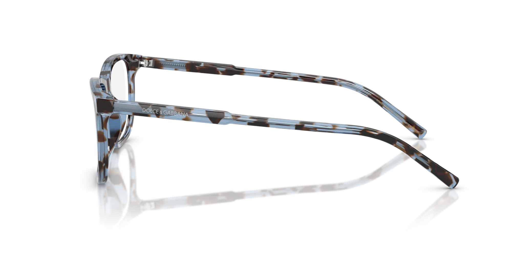 Dolce & Gabbana DG3427 3392 Montature da vista Acetato Blu Squadrata Normale - immagine 4
