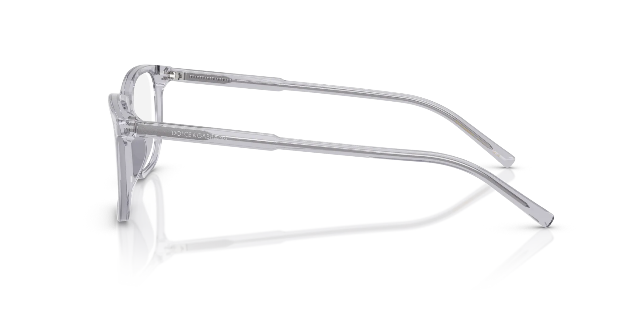Dolce & Gabbana DG3427 3291 Montature da vista Acetato Grigio Squadrata Normale - immagine 4