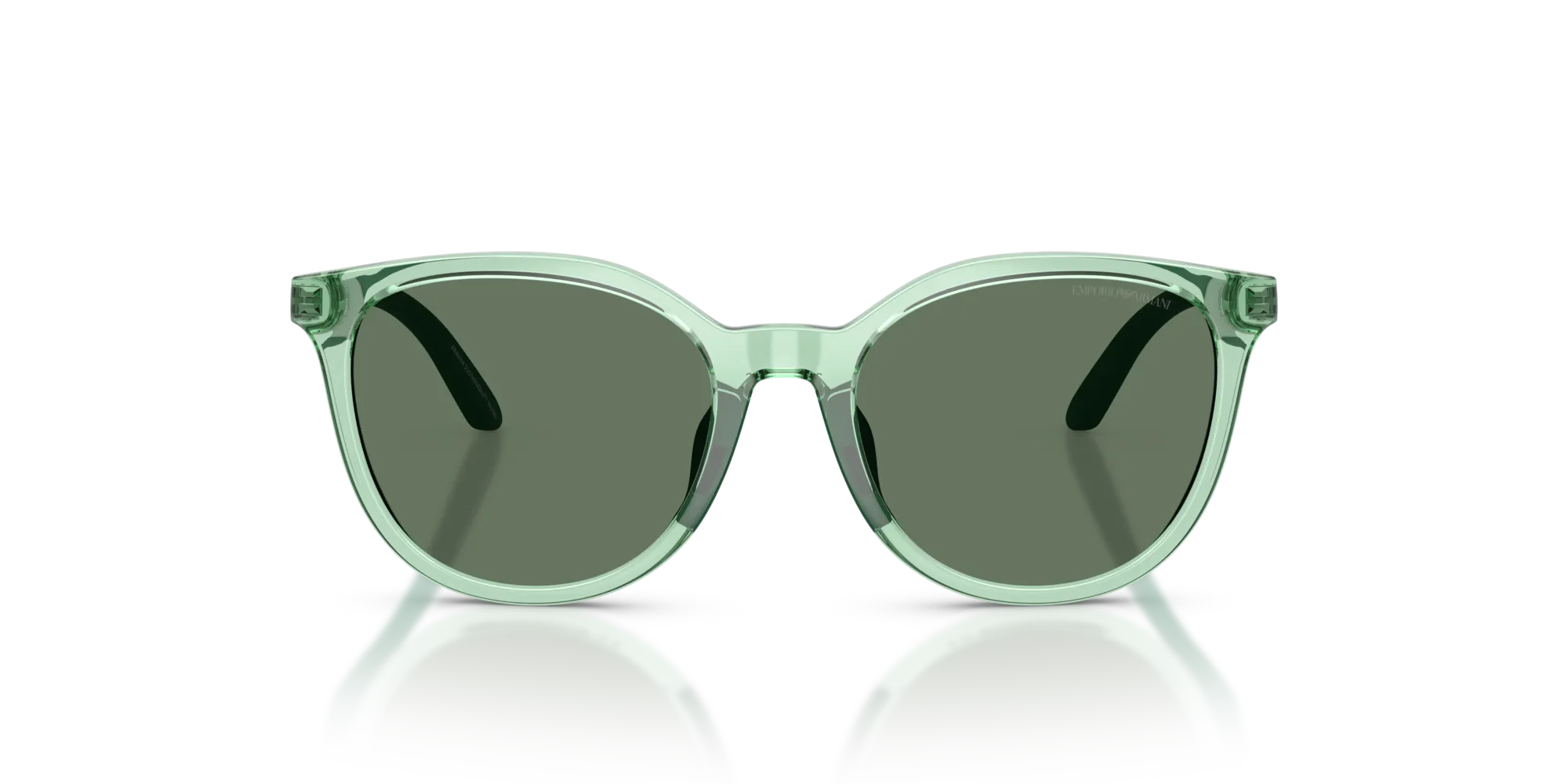 Emporio Armani EK4007U 628182 Occhiali da sole bambino Iniettato Verde Verde Cat Eye Normale - immagine 3
