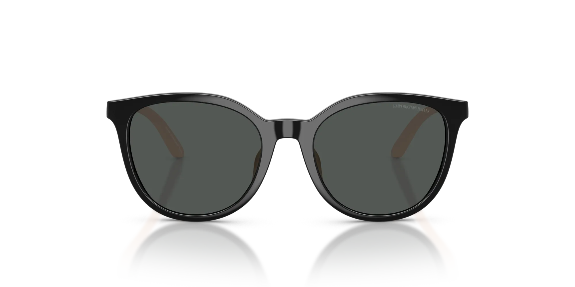 Emporio Armani EK4007U 501787 Occhiali da sole bambino Iniettato Nero Grigio Cat Eye Normale - immagine 3