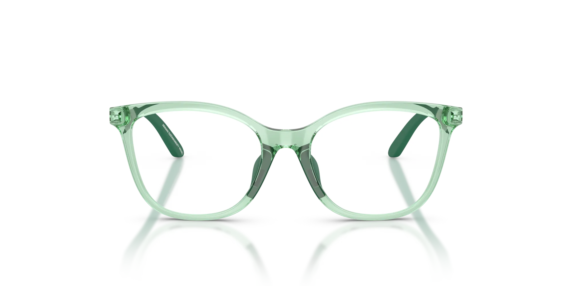Emporio Armani EK3011U 6281 Montature da vista Iniettato Verde Farfalla Normale - immagine 3