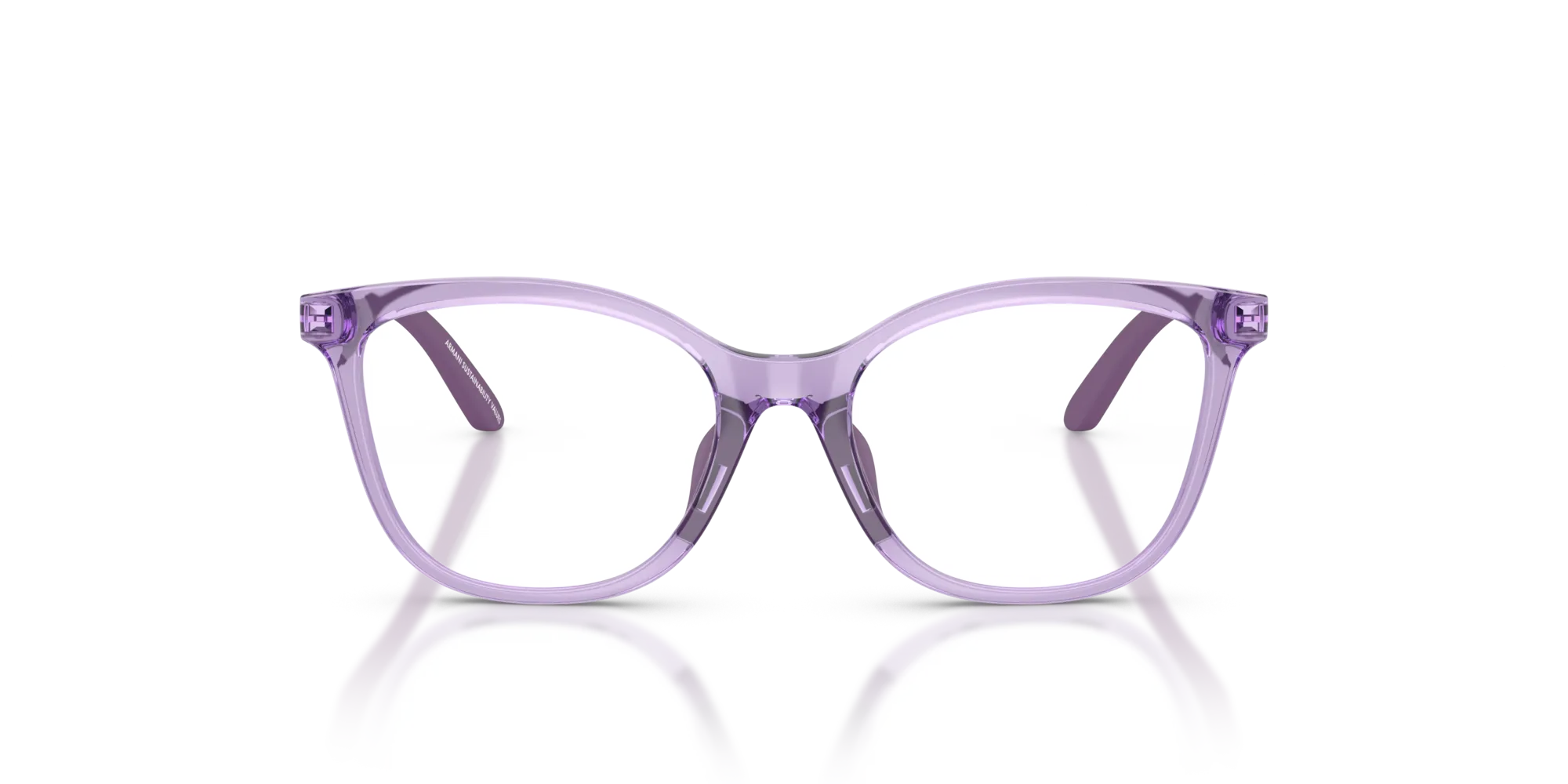 Emporio Armani EK3011U 6280 Montature da vista Iniettato Viola Farfalla Normale - immagine 3