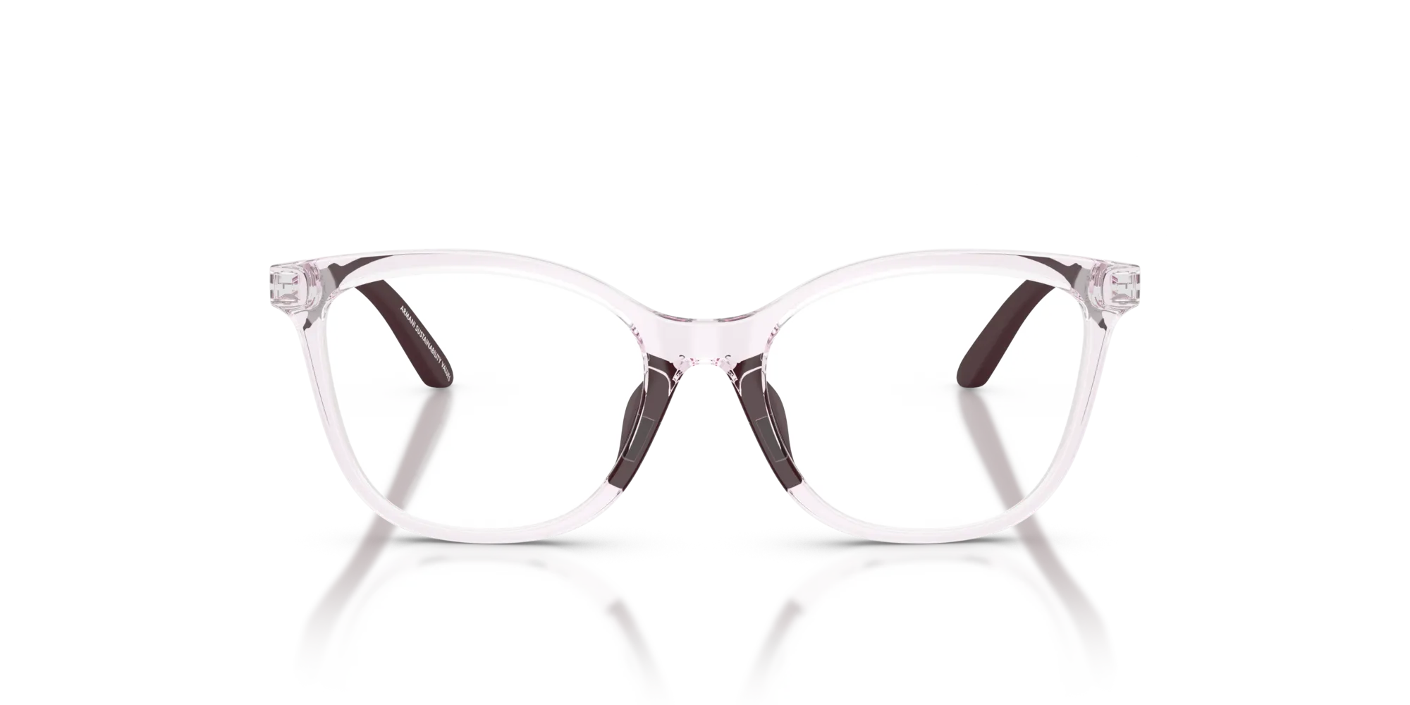 Emporio Armani EK3011U 6139 Montature da vista Iniettato Rosa Farfalla Normale - immagine 3