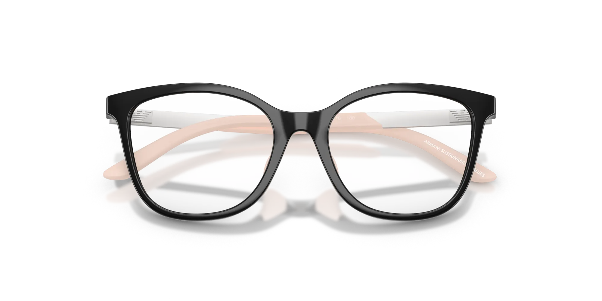 Emporio Armani EK3011U 5017 Montature da vista Iniettato Nero Farfalla Normale - immagine 2