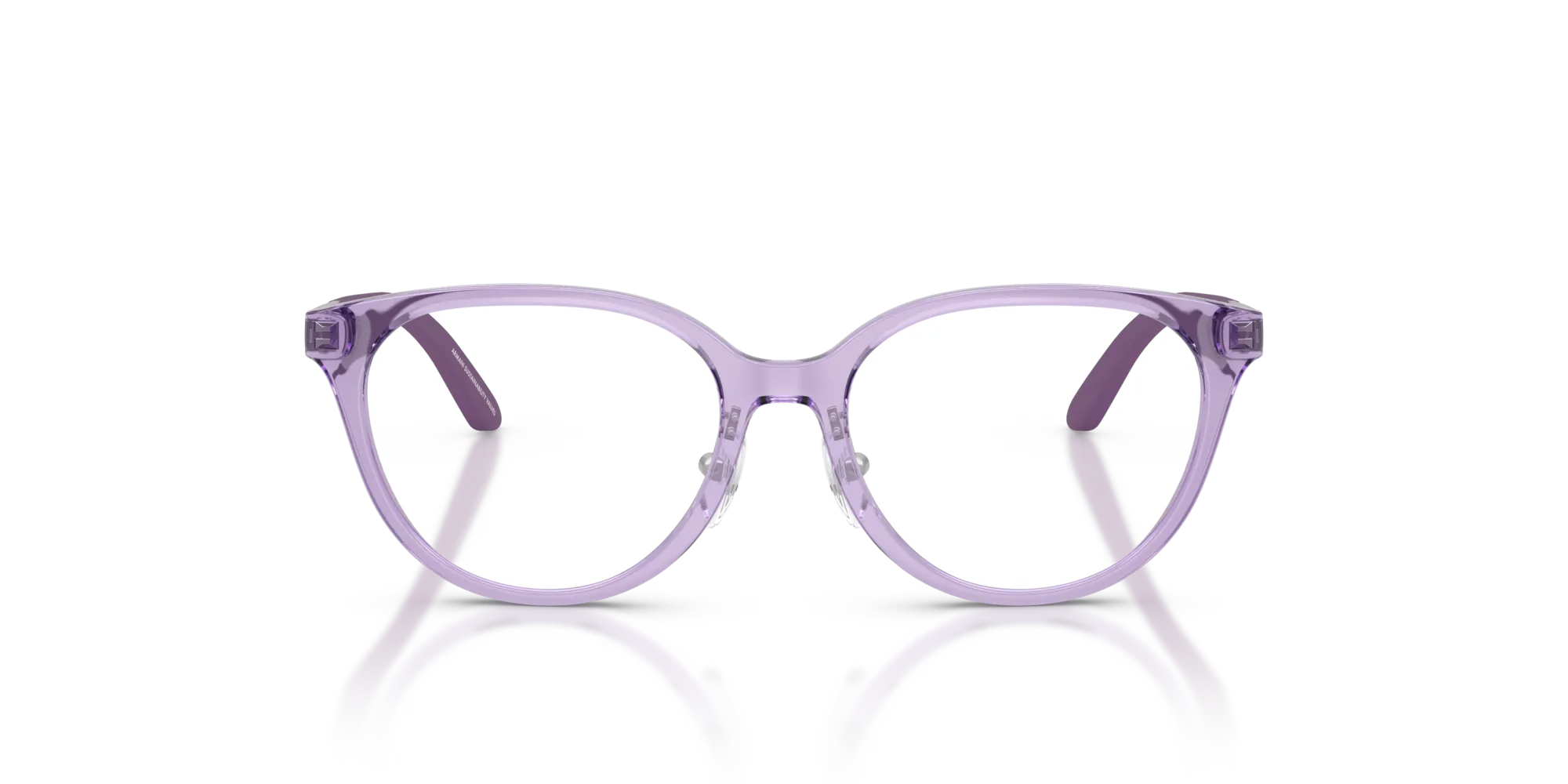 Emporio Armani EK3010 6280 Montature da vista Iniettato Viola Cat Eye Normale - immagine 3