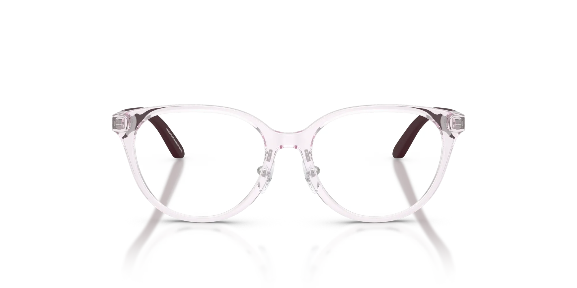Emporio Armani EK3010 6139 Montature da vista Iniettato Rosa Cat Eye Normale - immagine 3