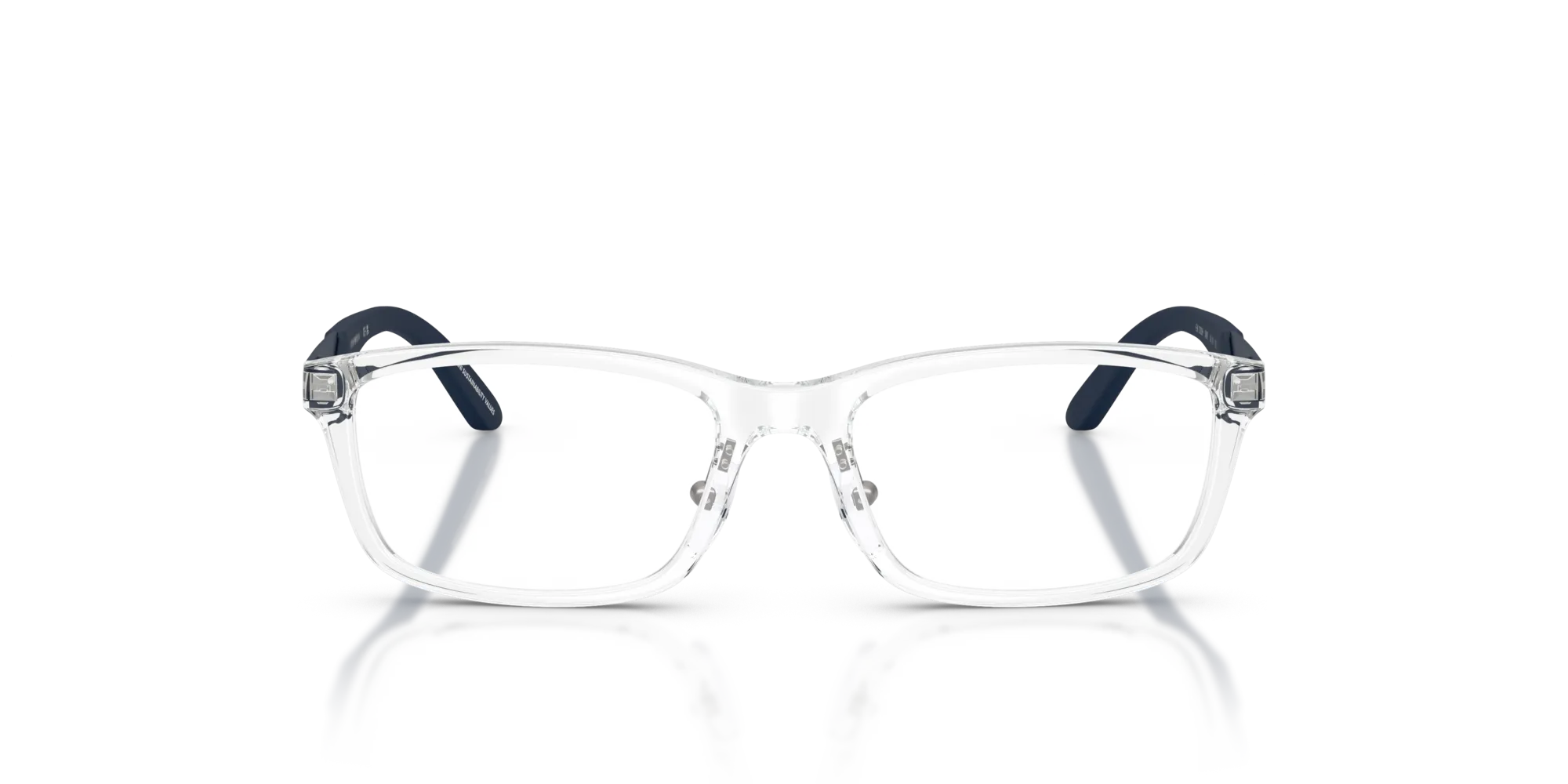 Emporio Armani EK3009 5893 Montature da vista Iniettato Trasparente Squadrata Normale - immagine 3