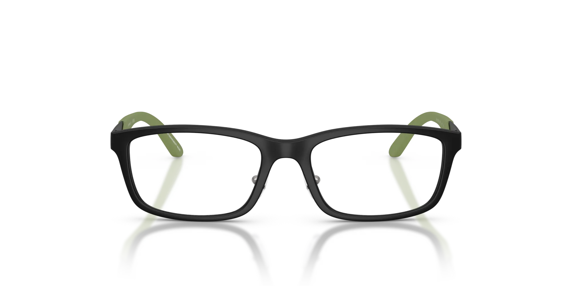 Emporio Armani EK3009 5001 Montature da vista Iniettato Nero Squadrata Normale - immagine 3