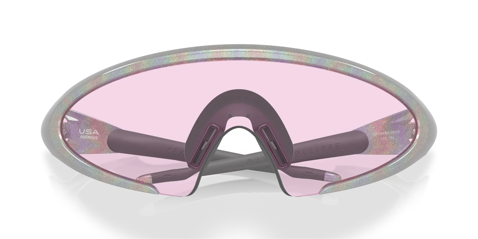 Oakley OO9490 ELLIPSE 949006 Occhiali da sole O_Matter Nero Rosa Rotonda Normale - immagine 2