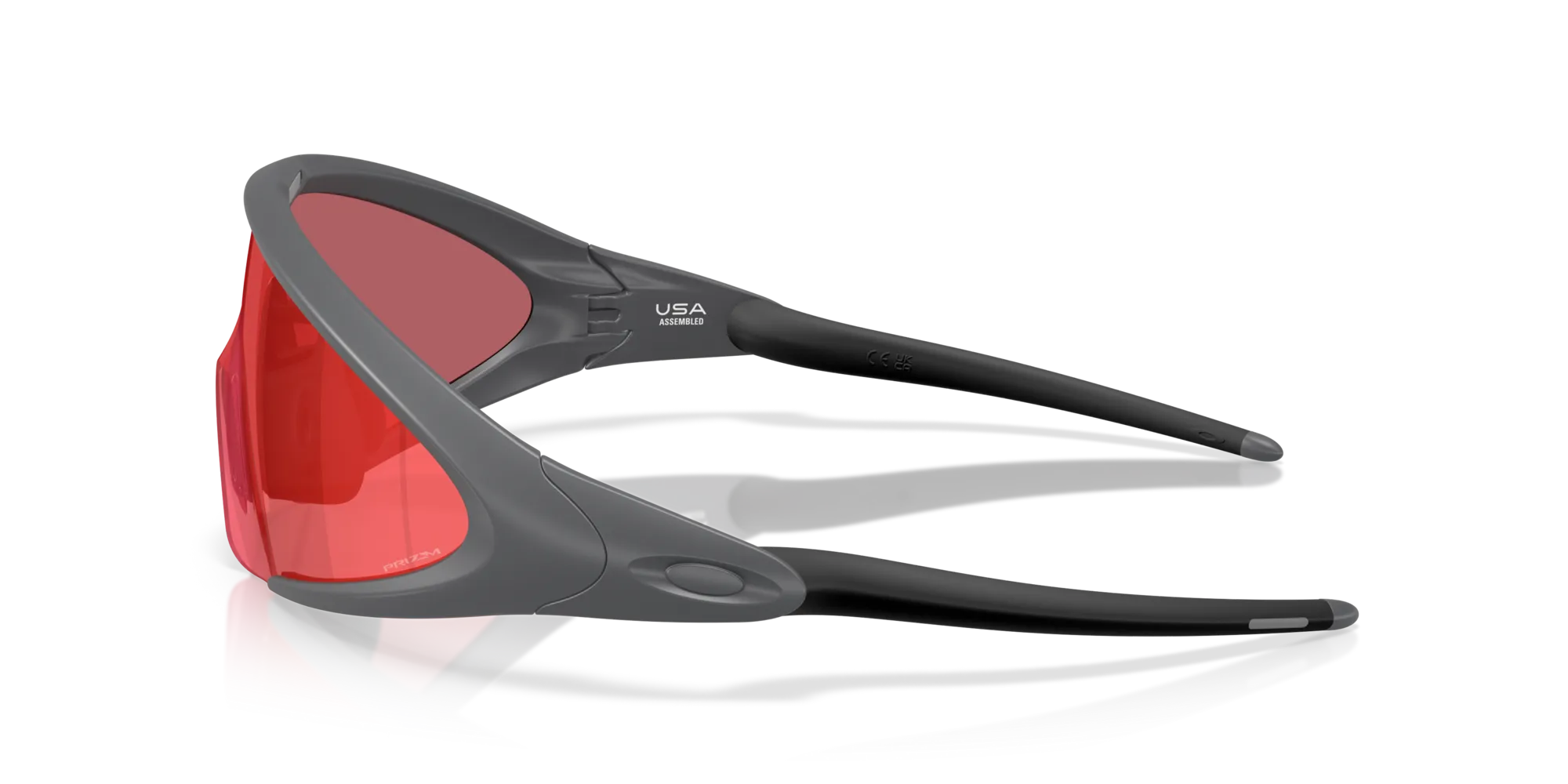 Oakley OO9490 ELLIPSE 949005 Occhiali da sole O_Matter Grigio Rosso Rotonda Normale - immagine 4