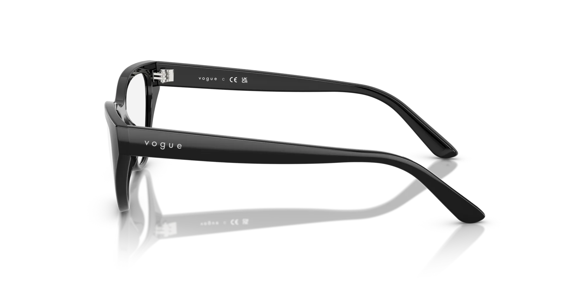 VOGUE EYEWEAR VY2035 W44 Montature da vista Nylon Nero Cat Eye Normale - immagine 4