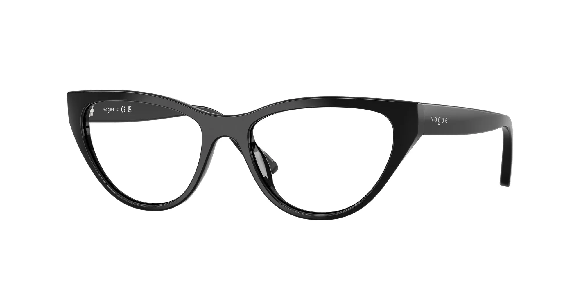 VOGUE EYEWEAR VY2035 W44 Montature da vista Nylon Nero Cat Eye Normale - immagine 1