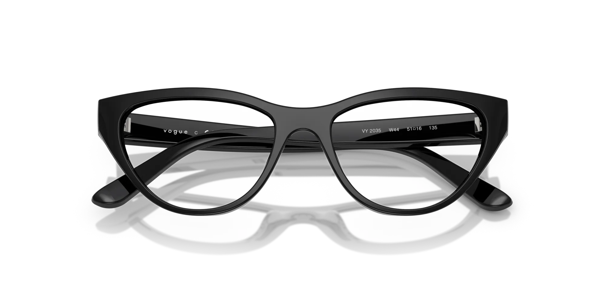 VOGUE EYEWEAR VY2035 W44 Montature da vista Nylon Nero Cat Eye Normale - immagine 2