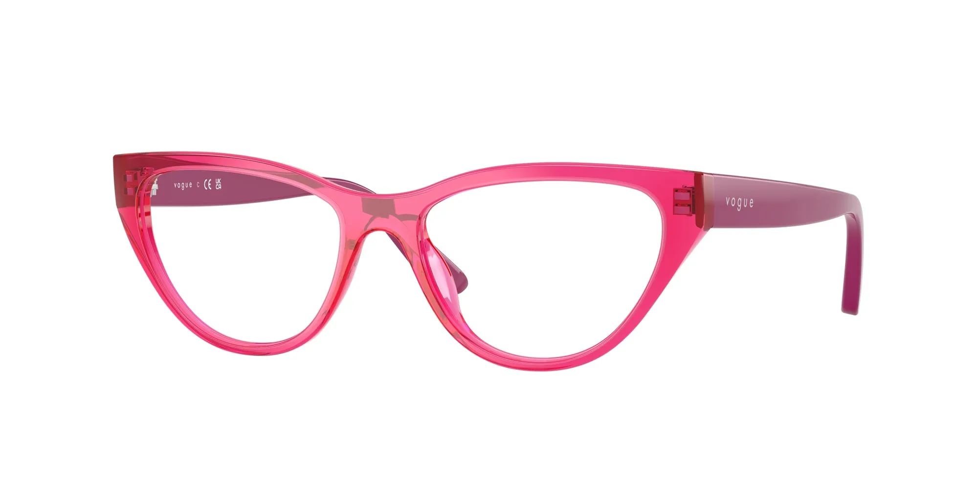 VOGUE EYEWEAR VY2035 3204 Montature da vista Nylon Viola Cat Eye Normale - immagine 1
