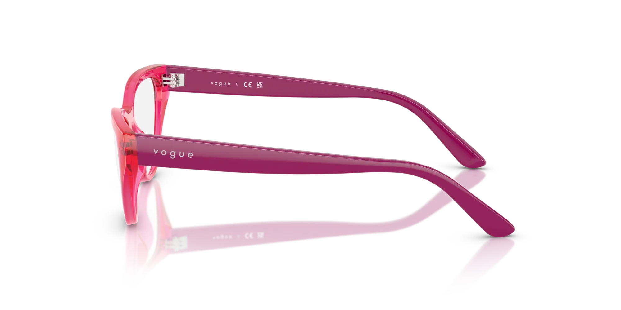 VOGUE EYEWEAR VY2035 3204 Montature da vista Nylon Viola Cat Eye Normale - immagine 4