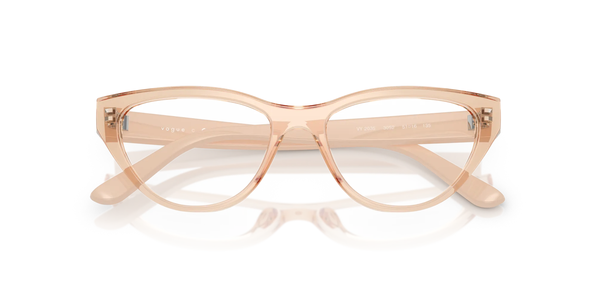 VOGUE EYEWEAR VY2035 3052 Montature da vista Nylon Rosa Cat Eye Normale - immagine 2