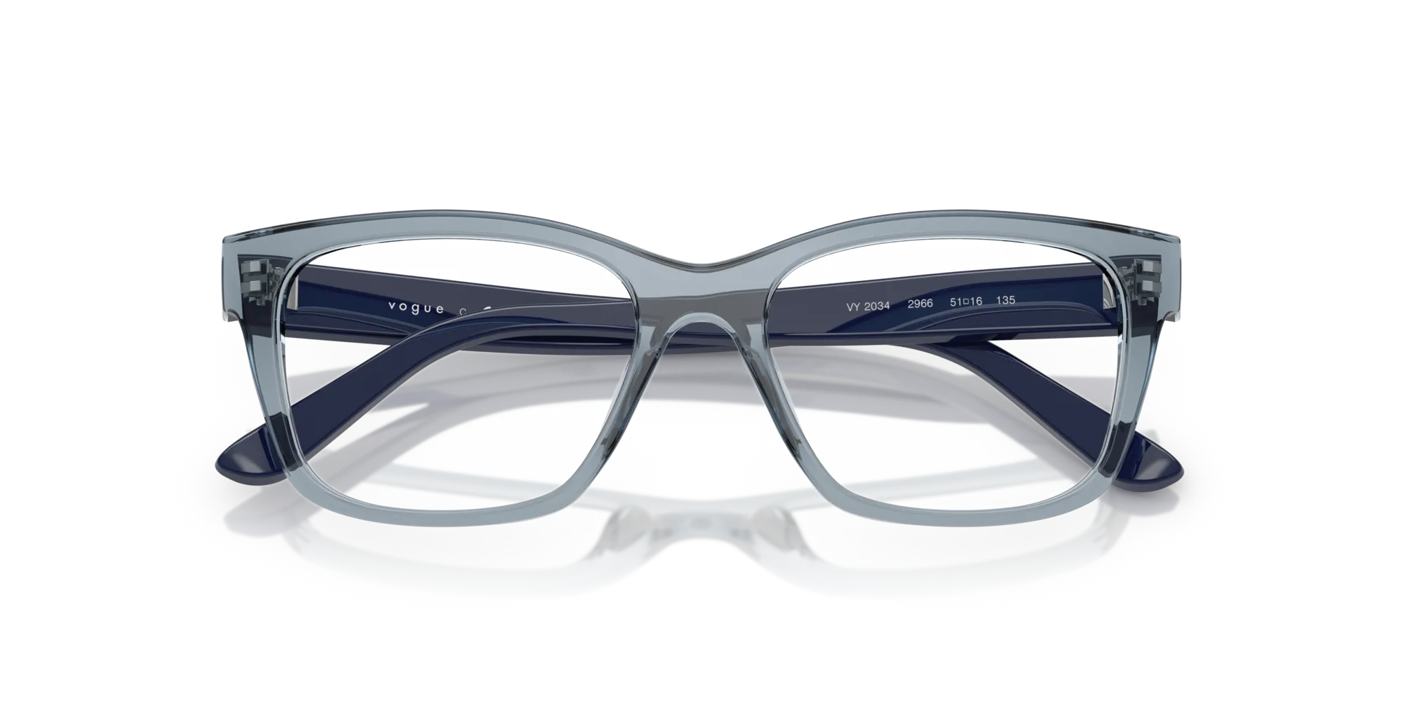 VOGUE EYEWEAR VY2034 2966 Montature da vista Nylon Blu Pillow Normale - immagine 2