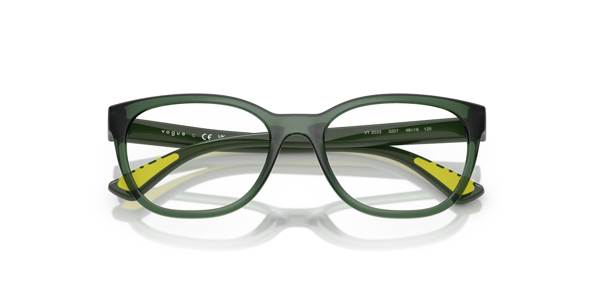 VOGUE EYEWEAR VY2033 3207 Montature da vista Nylon Verde Pillow Normale - immagine 2