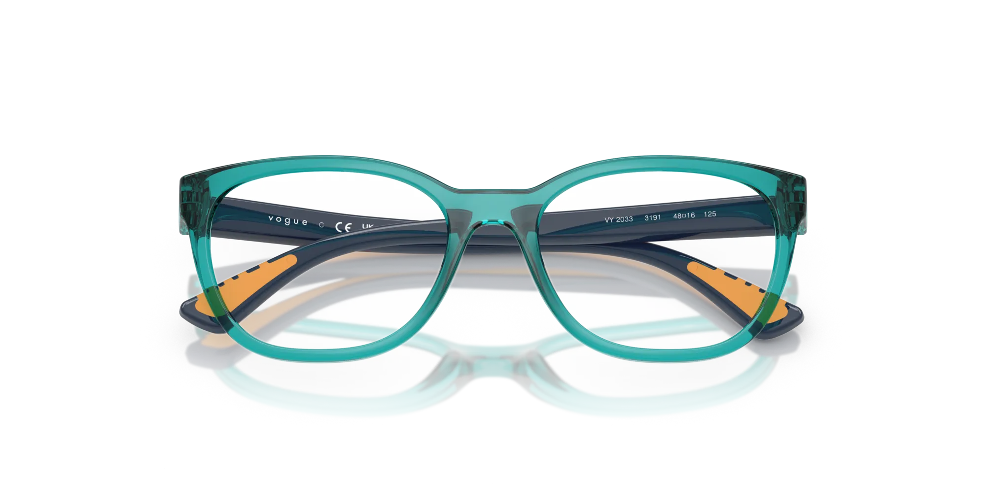 VOGUE EYEWEAR VY2033 3191 Montature da vista Nylon Verde Pillow Normale - immagine 2