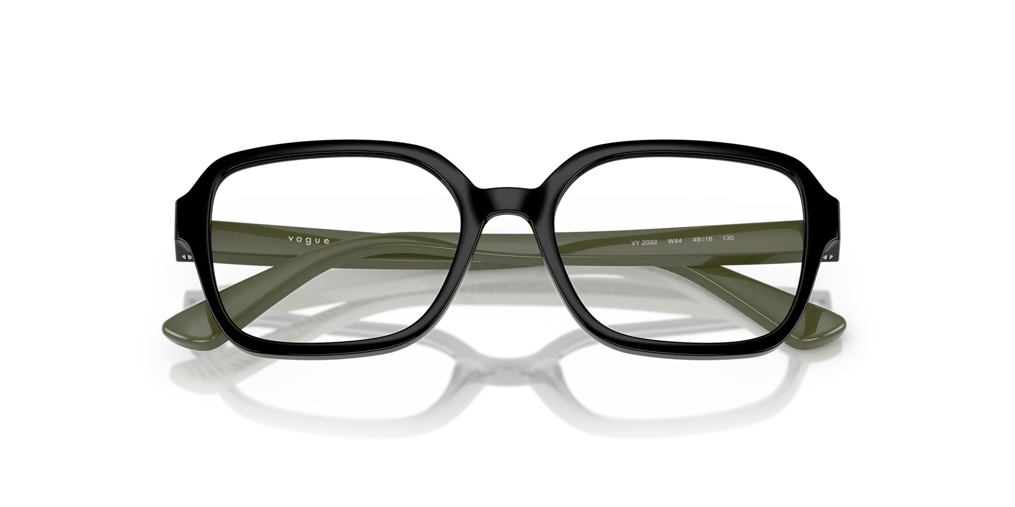 VOGUE EYEWEAR VY2032 W44 Montature da vista Nylon Nero Geometrica Normale - immagine 2