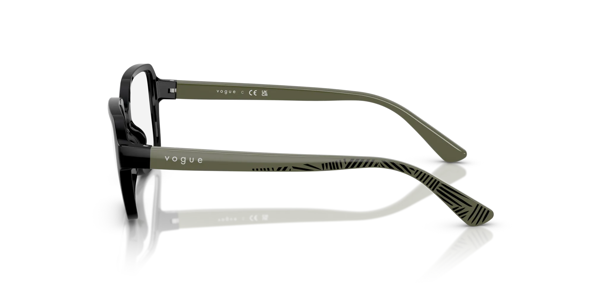 VOGUE EYEWEAR VY2032 W44 Montature da vista Nylon Nero Geometrica Normale - immagine 4