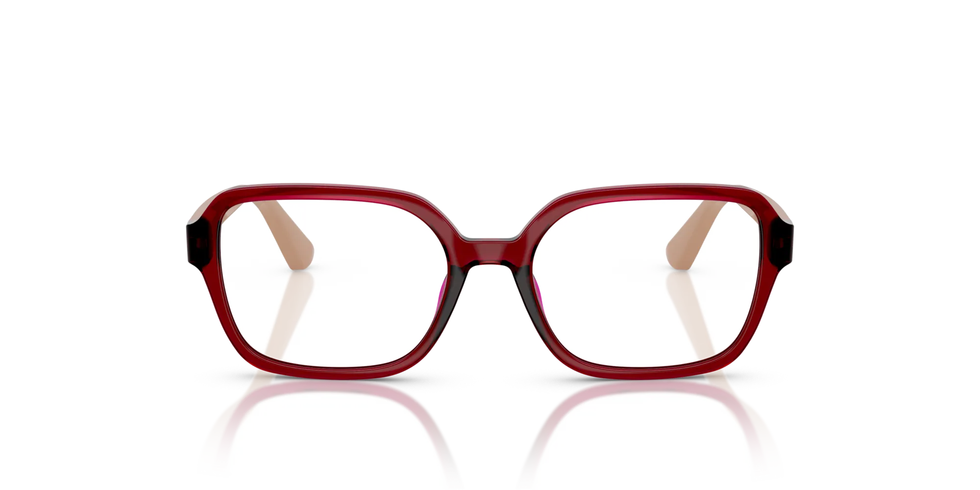 VOGUE EYEWEAR VY2032 3066 Montature da vista Nylon Rosso Geometrica Normale - immagine 3