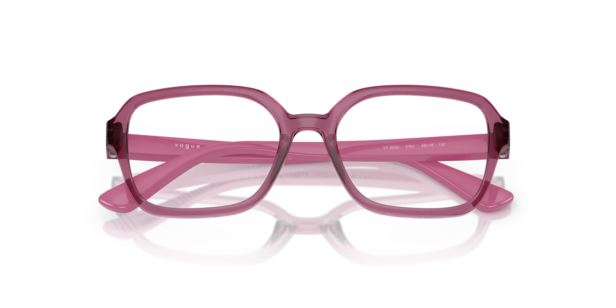 VOGUE EYEWEAR VY2032 2761 Montature da vista Nylon Viola Geometrica Normale - immagine 2