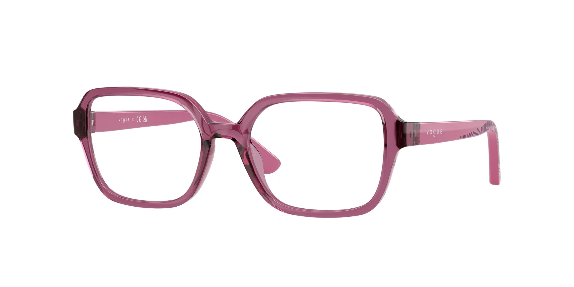 VOGUE EYEWEAR VY2032 2761 Montature da vista Nylon Viola Geometrica Normale - immagine 1