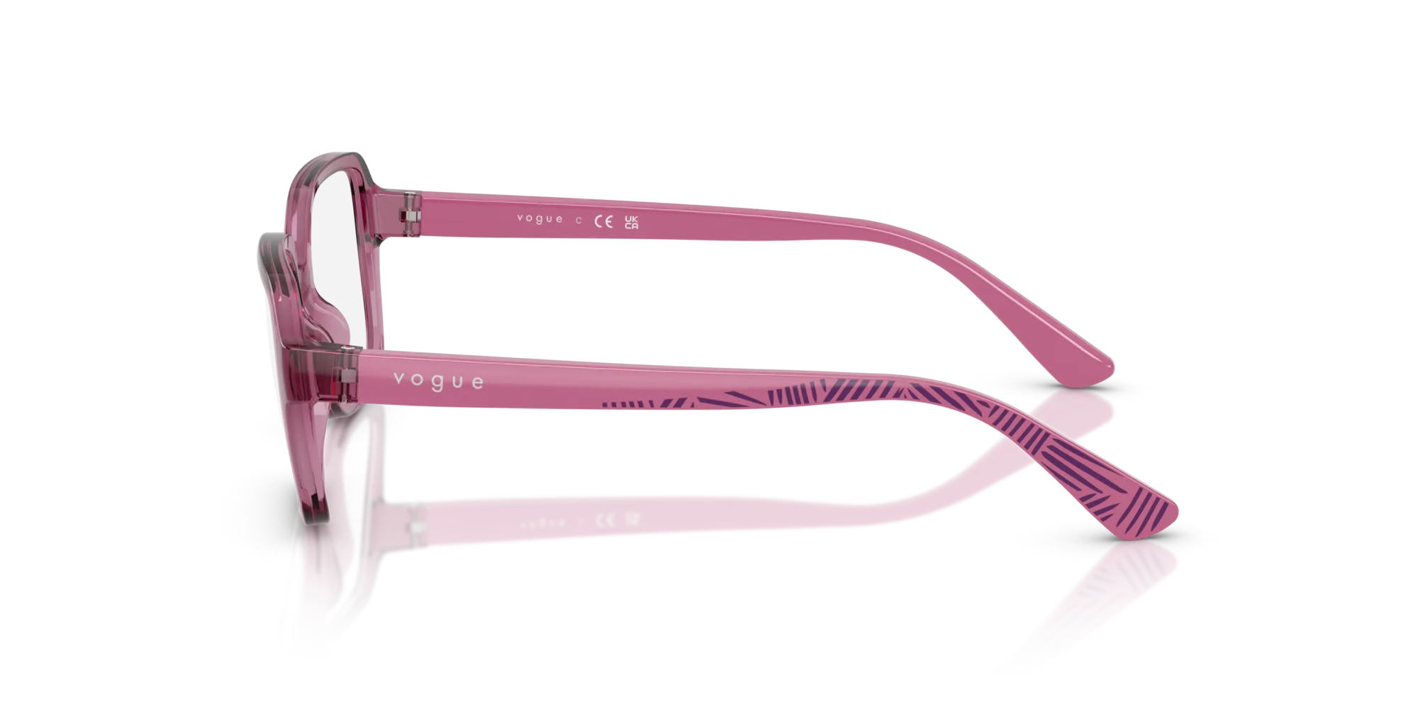 VOGUE EYEWEAR VY2032 2761 Montature da vista Nylon Viola Geometrica Normale - immagine 4