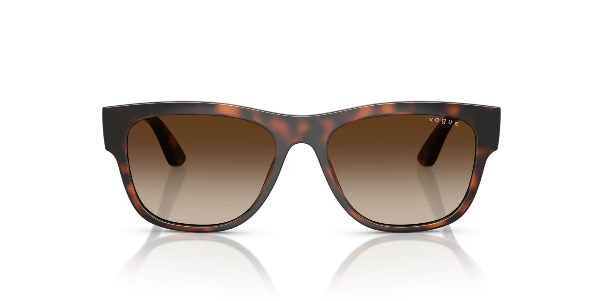 VOGUE EYEWEAR VJ2030 271813 Occhiali da sole bambino Nylon Marrone Marrone Pillow Normale Sfumato - immagine 3
